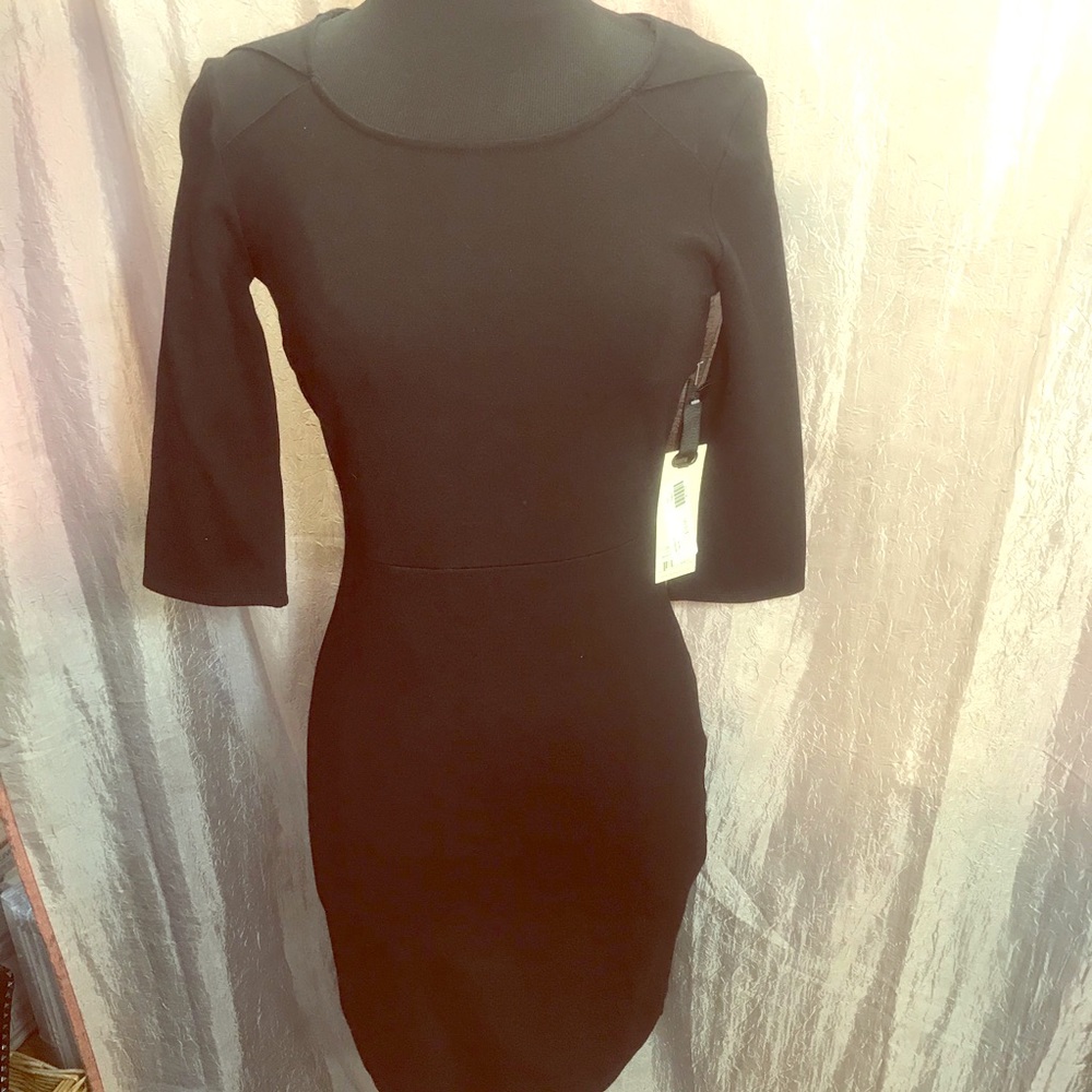 BB Dakota‎ black bodycon dress NWT